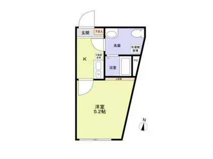 VISTA MINAMIASAGAYA(1K/3階)の間取り写真