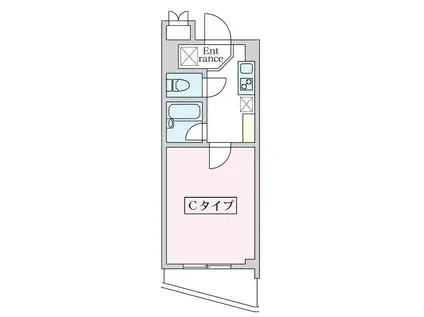 エスティメゾン大塚(1K/4階)の間取り写真