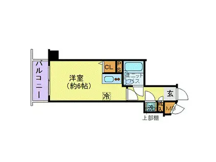 フェニックス荻窪参番館(ワンルーム/2階)の間取り写真