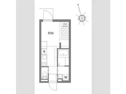 アピチェ板橋本町(ワンルーム/B1階)の間取り写真