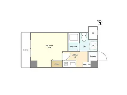 KDXレジデンス小豆沢(1K/5階)の間取り写真