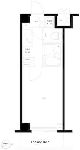 ルーブル蒲田六番館(1K/5階)の間取り写真