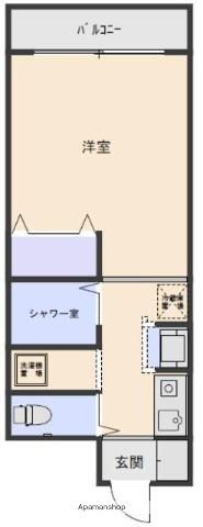 エクセルピア南六郷2番館(ワンルーム/3階)の間取り写真