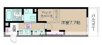フェリーチェ駒込Ⅱ(1K/1階)の間取り写真