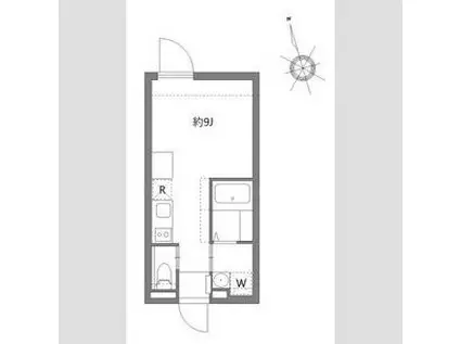 アピチェ板橋本町(ワンルーム/3階)の間取り写真