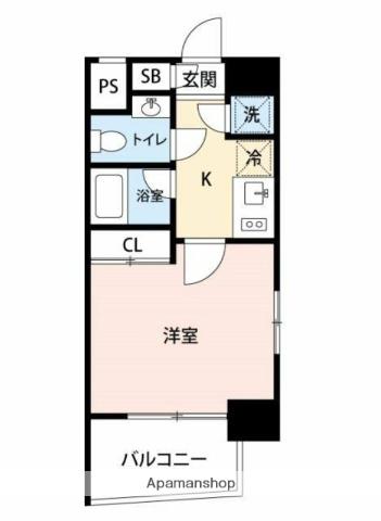 マイナビSTAYグラン池袋(1K/3階)の間取り写真