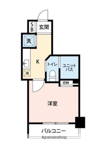 マイナビSTAYアベニール三田慶大前(1K/11階)の間取り写真