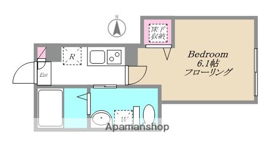 PREMIERE(1K/1階)の間取り写真