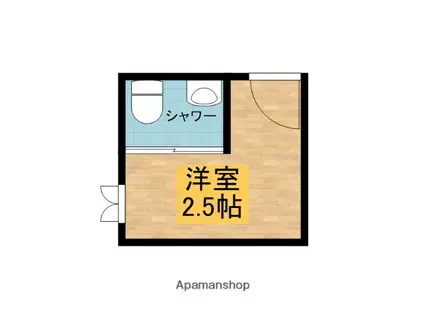 ネスト要(ワンルーム/3階)の間取り写真