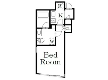 VERITAS EIFUKUCHO(1K/3階)の間取り写真