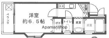 アッシェレム(1K/1階)の間取り写真