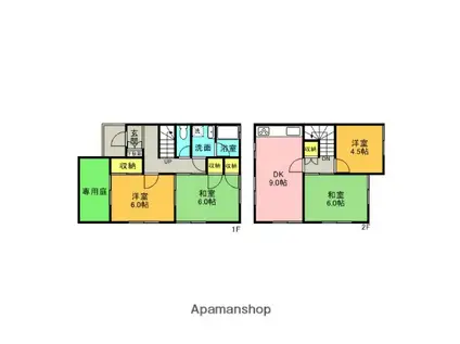 メゾネット西荻北五十嵐(4LDK)の間取り写真
