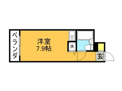 サンコート西荻窪(ワンルーム/4階)の間取り写真