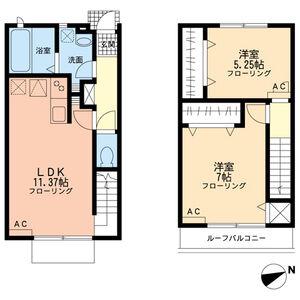BUENA VISTA(2LDK)の間取り写真