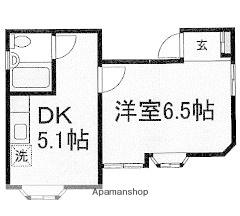 サクラハイツ(1DK/1階)の間取り写真