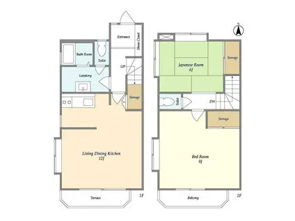 メゾン.ド.代田(2LDK)の間取り写真