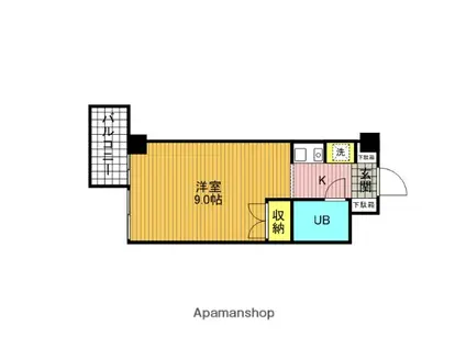 雅ビル(1K/3階)の間取り写真