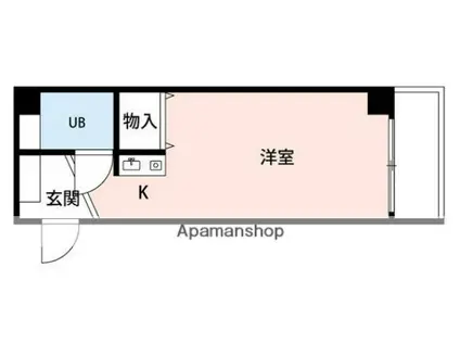 FLEUR MAISON TAMURA(ワンルーム/2階)の間取り写真