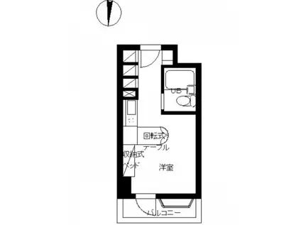 インペリアル南麻布サテライト(ワンルーム/3階)の間取り写真