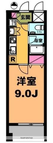 月村マンションナンバー30(1K/5階)の間取り写真