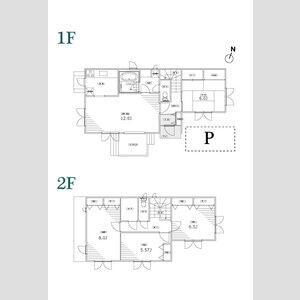 小田急電鉄小田原線 成城学園前駅 徒歩11分 2階建 築29年(4LDK)の間取り写真