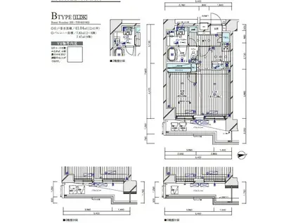 メインステージ八広Ⅱ(1LDK/5階)の間取り写真
