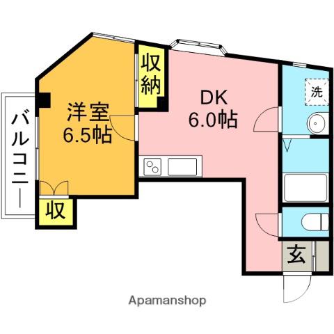 YS西荻窪(1DK/3階)の間取り写真