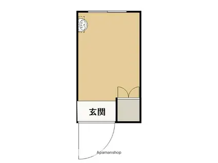 ルミネス(ワンルーム/4階)の間取り写真