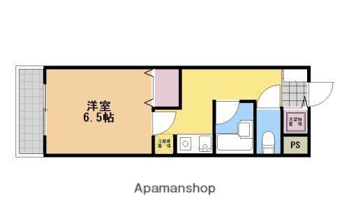 プランドール文京(1K/2階)の間取り写真