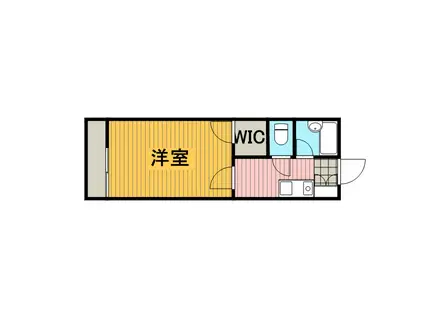 レオパレスグランドコート(1K/3階)の間取り写真