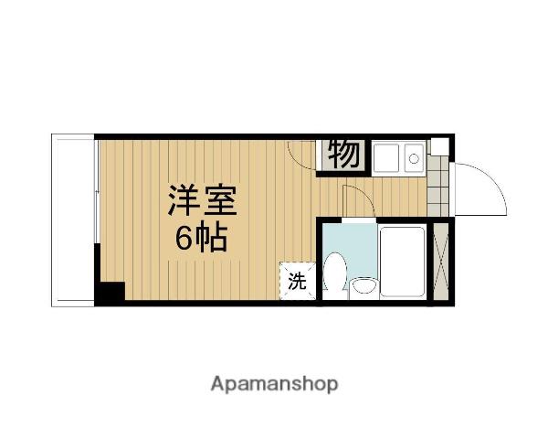 コアクレスト南橋本(ワンルーム/3階)の間取り写真