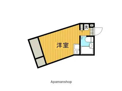 サンライズ相生(ワンルーム/2階)の間取り写真