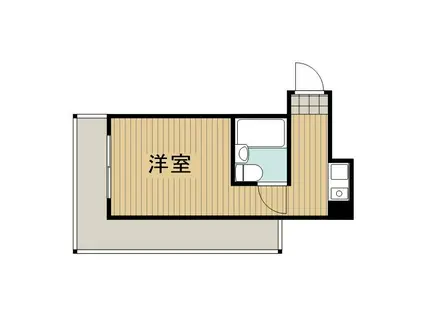 ソレイユヤマト(ワンルーム/3階)の間取り写真