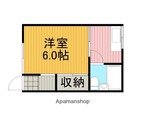 コーポ小池(1K/1階)の間取り写真