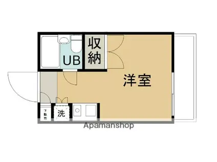 スターハイツ横須賀中央(ワンルーム/3階)の間取り写真