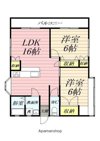京急久里浜線 三崎口駅 バス乗車時間:12分 林四ツ角バス停で下車 徒歩1分 1階建 築45年(2DK)の間取り写真