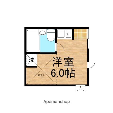 コア新川崎(ワンルーム/1階)の間取り写真