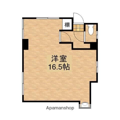 マンションあすなろA(ワンルーム/1階)の間取り写真