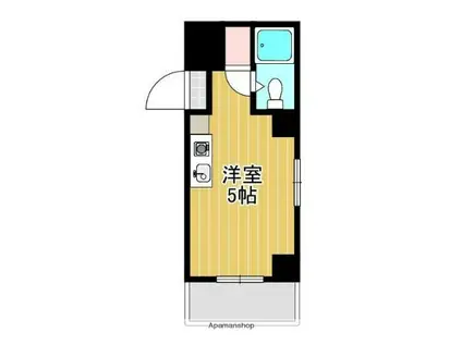 ボーテ日吉シェモア(ワンルーム/3階)の間取り写真