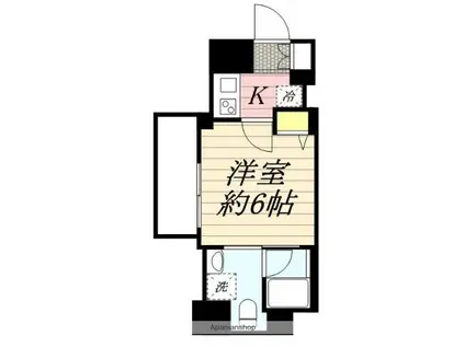 リヴシティ横濱関内(1K/10階)の間取り写真