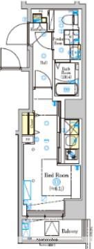 SHOKEN RESIDENCE横浜天王町Ⅲ(1K/1階)の間取り写真