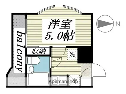 メゾン・ド・フレーズ(ワンルーム/3階)の間取り写真