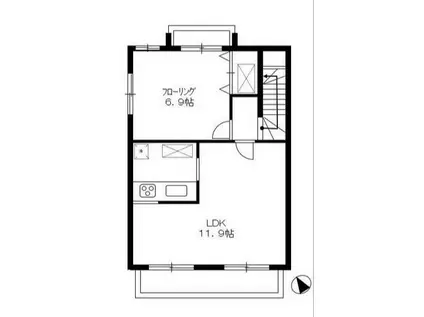 グラシア・フィス北寺尾 A棟(3LDK)の間取り写真
