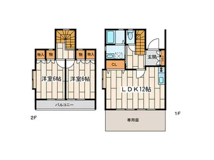湘南コージーコート(3DK)の間取り写真