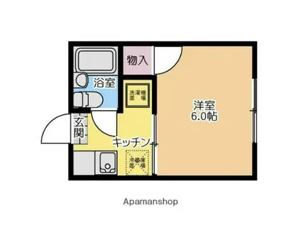 ハイムソフィア(1K/2階)の間取り写真