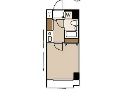 広洋フォルム大通公園(1K/4階)の間取り写真