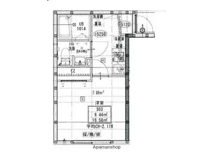 ベイルーム六浦A棟(1K/1階)の間取り写真