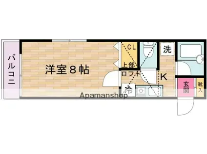 MT・プラザ5(1K/1階)の間取り写真