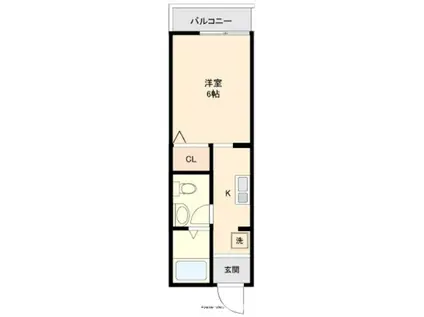 グラン・エスペランサ(ワンルーム/3階)の間取り写真