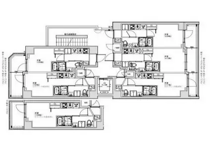S-RESIDENCE横濱阪東橋(ワンルーム/9階)の間取り写真